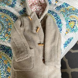 Mini Boden Sherpa Toggle Coat